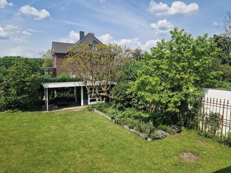 Historische Villa Mit Garten, Luxus Meerbusch Esterno foto